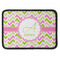Pink & Green Geometric Rectangle Patch