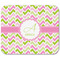 Pink & Green Geometric Rectangular Mouse Pad - APPROVAL