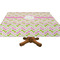 Pink & Green Geometric Tablecloths (Personalized)