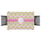 Pink & Green Geometric Tablecloth - 58"x58" (Personalized)
