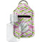 Pink & Green Geometric Hand Sanitizer & Keychain Holder (Personalized)