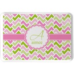Pink & Green Geometric Serving Tray (Personalized)