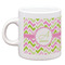 Pink & Green Geometric Espresso Cup (Personalized)