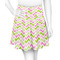 Pink & Green Geometric Skater Skirt - Front
