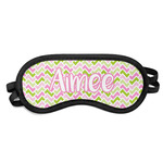 Pink & Green Geometric Sleeping Eye Mask - Small (Personalized)