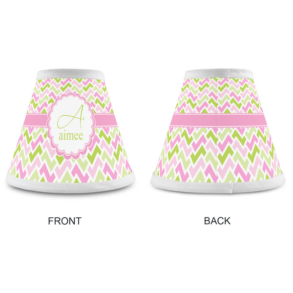 Pink & Green Geometric Small Chandelier Lamp - Approval