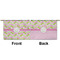 Pink & Green Geometric Small Zipper Pouch Approval (Front and Back)