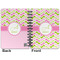 Pink & Green Geometric Spiral Journal 5 x 7 - Apvl