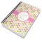 Pink & Green Geometric Spiral Journal 7 x 10 - Main