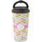 Pink & Green Geometric Stainless Steel Travel Cup