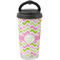 Pink & Green Geometric Stainless Steel Coffee Tumbler (Personalized)