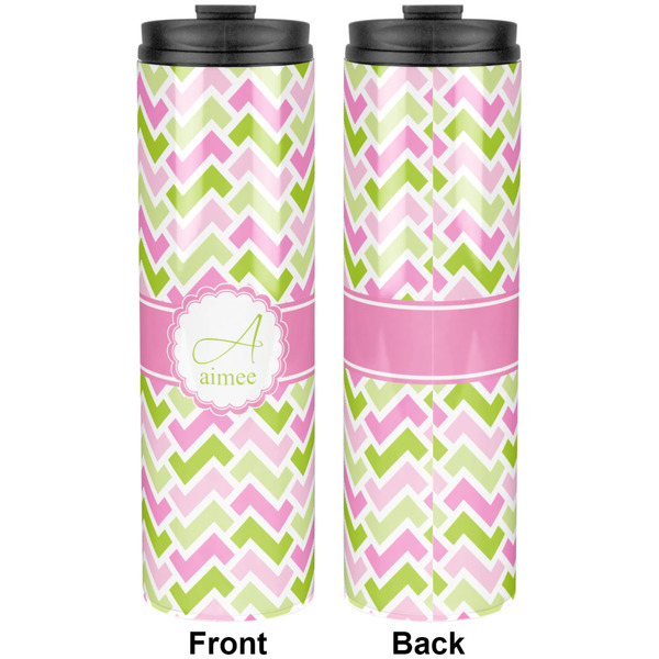 Pink & Green Geometric Stainless Steel Tumbler 20 Oz - Approval