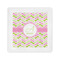 Pink & Green Geometric Cocktail Napkins (Personalized)