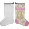 Pink & Green Geometric Stocking - Single-Sided - Approval