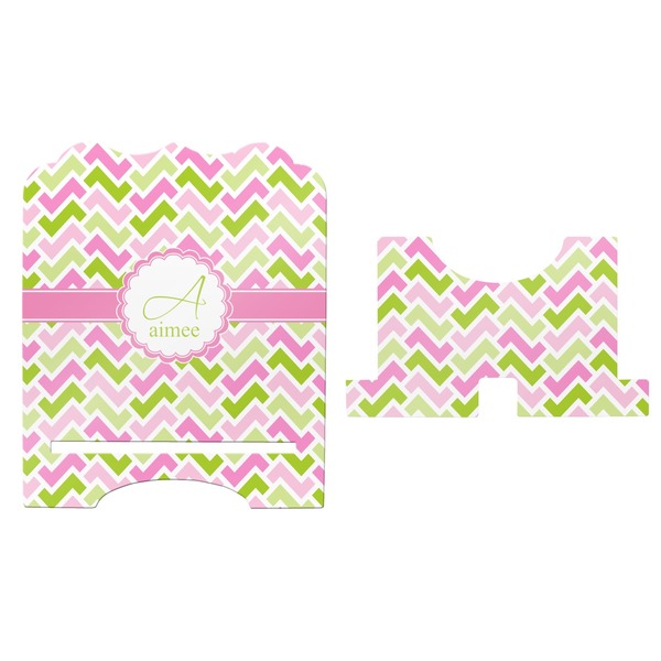 Pink & Green Geometric Stylized Tablet Stand - Apvl