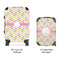 Pink & Green Geometric Suitcase Set 4 - APPROVAL
