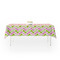 Pink & Green Geometric Tablecloths (58"x102") - MAIN