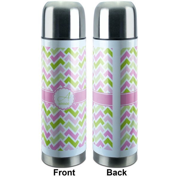 Pink & Green Geometric Thermos - Apvl
