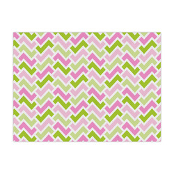 Pink & Green Geometric Large Tissue Papers Sheets - Heavyweight