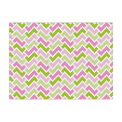 Pink & Green Geometric Tissue Paper Sheets - Large - Heavyweight
