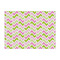 Pink & Green Geometric Tissue Paper - Heavyweight - Large - Front