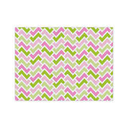 Pink & Green Geometric Medium Tissue Papers Sheets - Heavyweight