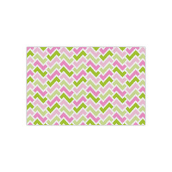 Pink & Green Geometric Small Tissue Papers Sheets - Heavyweight