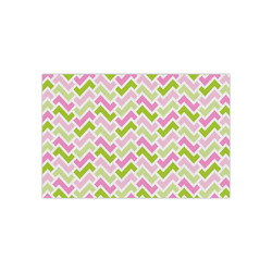 Pink & Green Geometric Tissue Paper Sheets - Small - Heavyweight