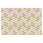 Pink & Green Geometric Tissue Paper Sheets - X-Large - Heavyweight
