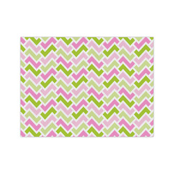 Pink & Green Geometric Tissue Paper Sheets - Medium - Lightweight