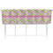 Pink & Green Geometric Valance
