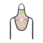 Pink & Green Geometric Bottle Apron (Personalized)