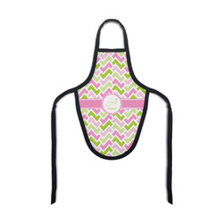 Pink & Green Geometric Bottle Apron (Personalized)