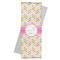 Pink & Green Geometric Yoga Mat Towel (Personalized)