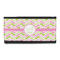 Pink & Green Geometric Leatherette Ladies Wallet (Personalized)