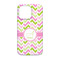 Pink & Green Geometric iPhone 13 Case - Back