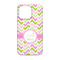 Pink & Green Geometric iPhone 13 Pro Case - Back