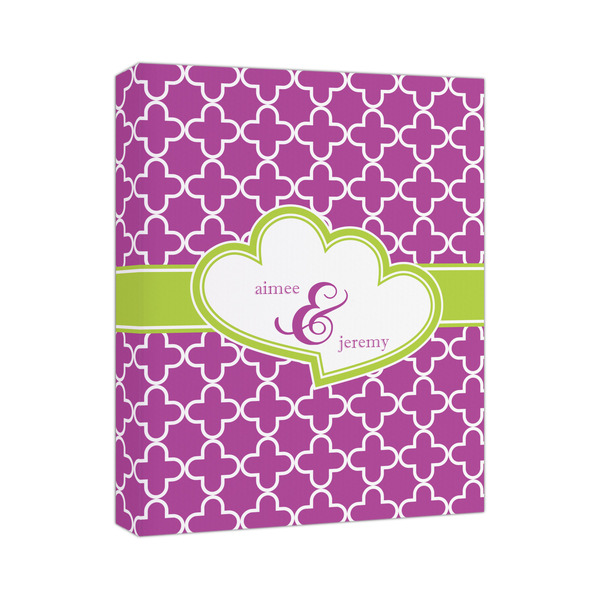 Custom Clover Canvas Print - 11x14 (Personalized)