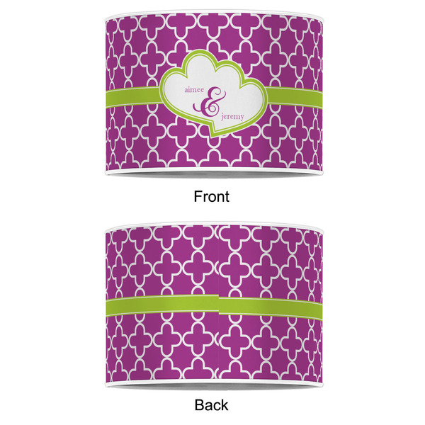 Clover 12" Drum Lampshade - APPROVAL (Poly Film)