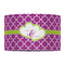 Clover 12" Drum Lampshade - FRONT (Fabric)