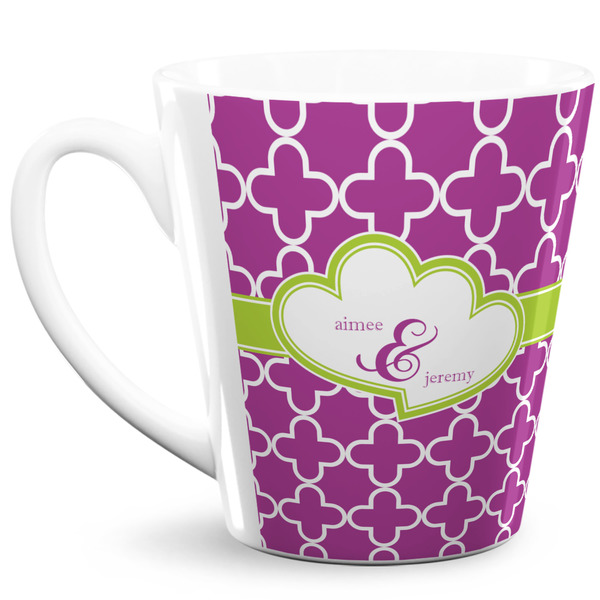 Custom Clover 12 Oz Latte Mug (Personalized)