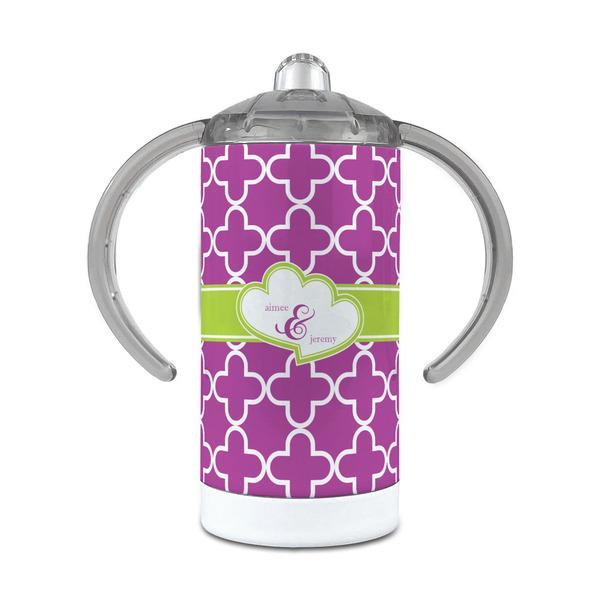Custom Clover 12 oz Stainless Steel Sippy Cup (Personalized)