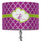 Clover 16" Drum Lampshade - ON STAND (Fabric)