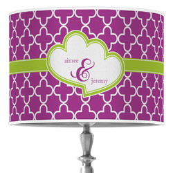 Clover 16" Drum Lamp Shade - Poly-film (Personalized)