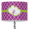 Clover 16" Drum Lampshade - ON STAND (Poly Film)