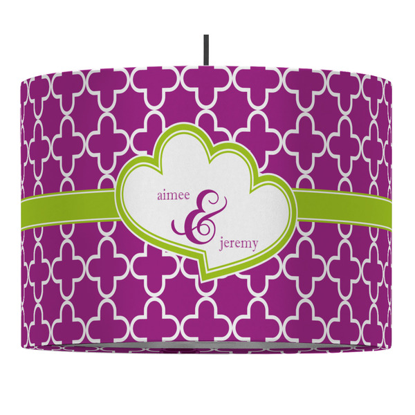 Clover 16" Drum Lampshade - PENDANT (Fabric)