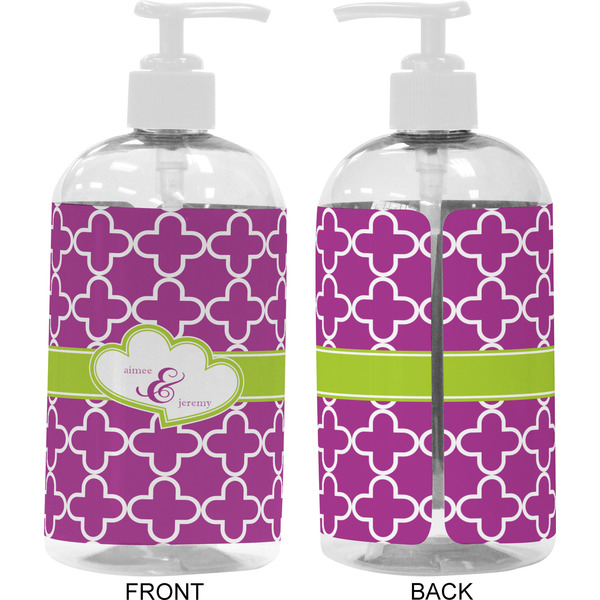 Clover 16 oz Plastic Liquid Dispenser- Approval- White