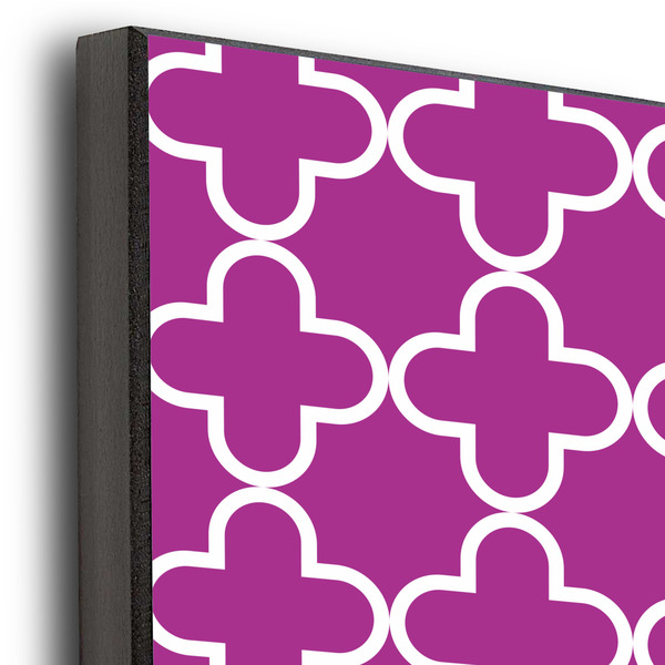 Clover 16x20 Wood Print - Closeup