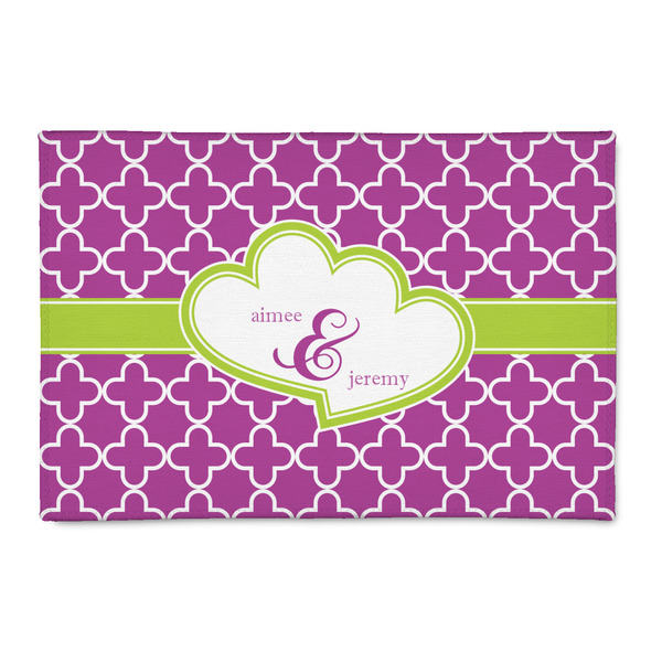 Custom Clover 2' x 3' Indoor Area Rug (Personalized)