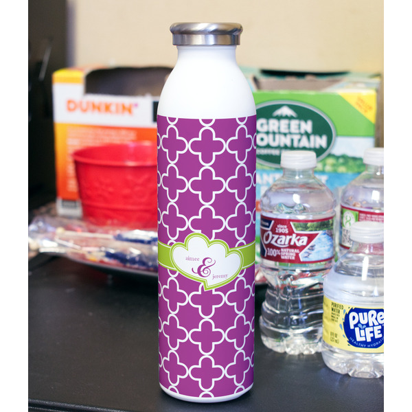 Clover 20oz Water Bottles - Full Print - In Context